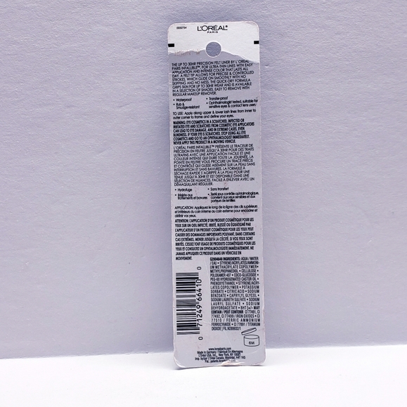 L'Oreal Paris Infallible Grip Precision Felt Tip Waterproof Eyeliner, #605 BROWN - Picture 2 of 4